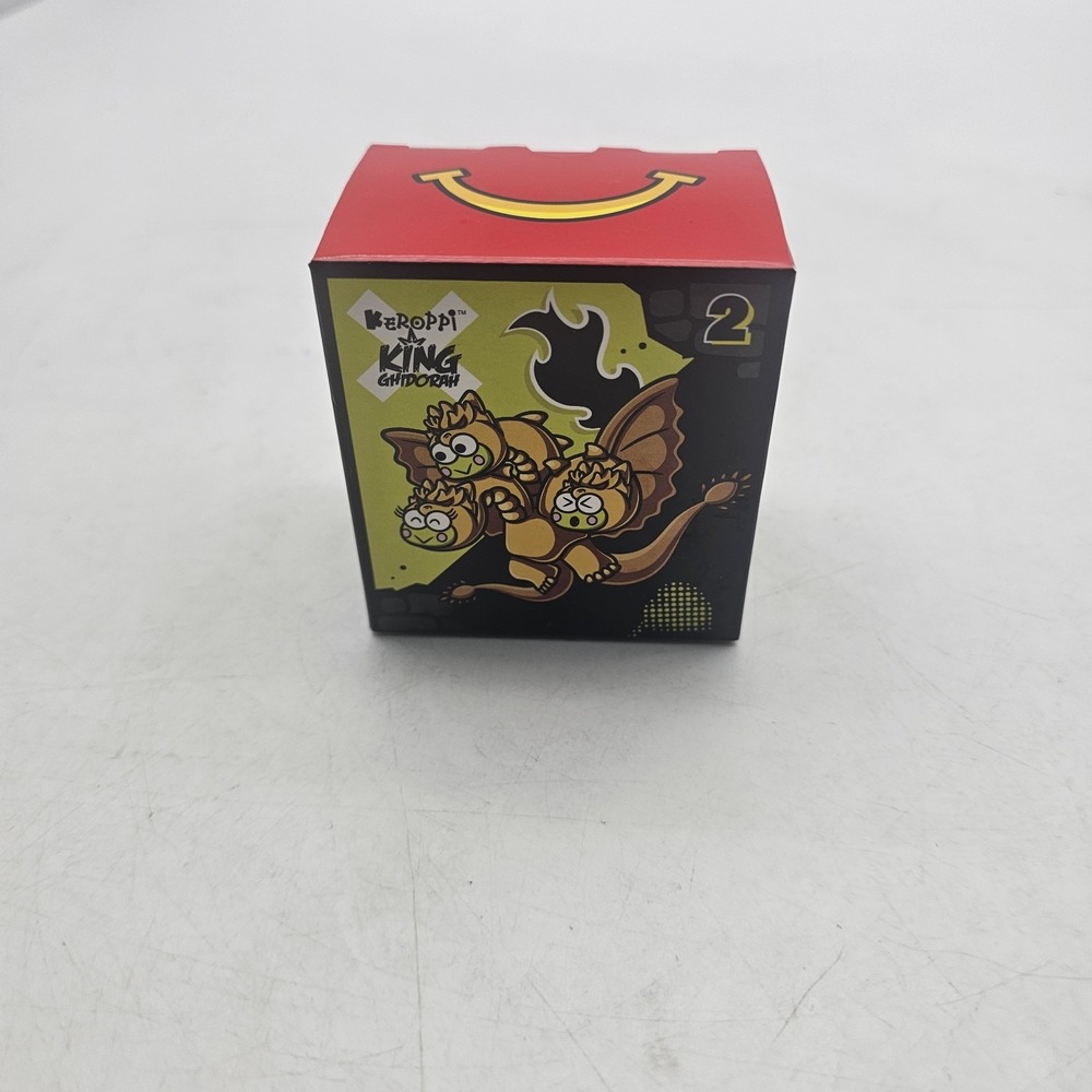 2026 McDonald's Keroppi x King Ghidorah #2 Hello Kitty Godzilla Toy NEW